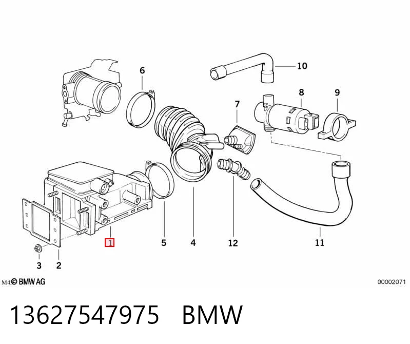 Купить ДМРВ Бмв 3  E30