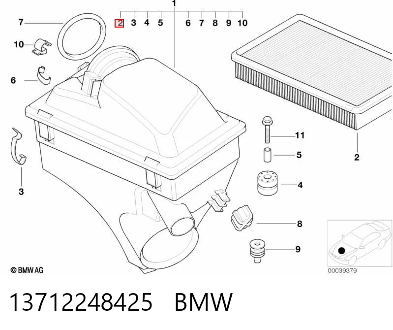 Купить LX693 Mahle Original Автомобильный фильтр воздуха