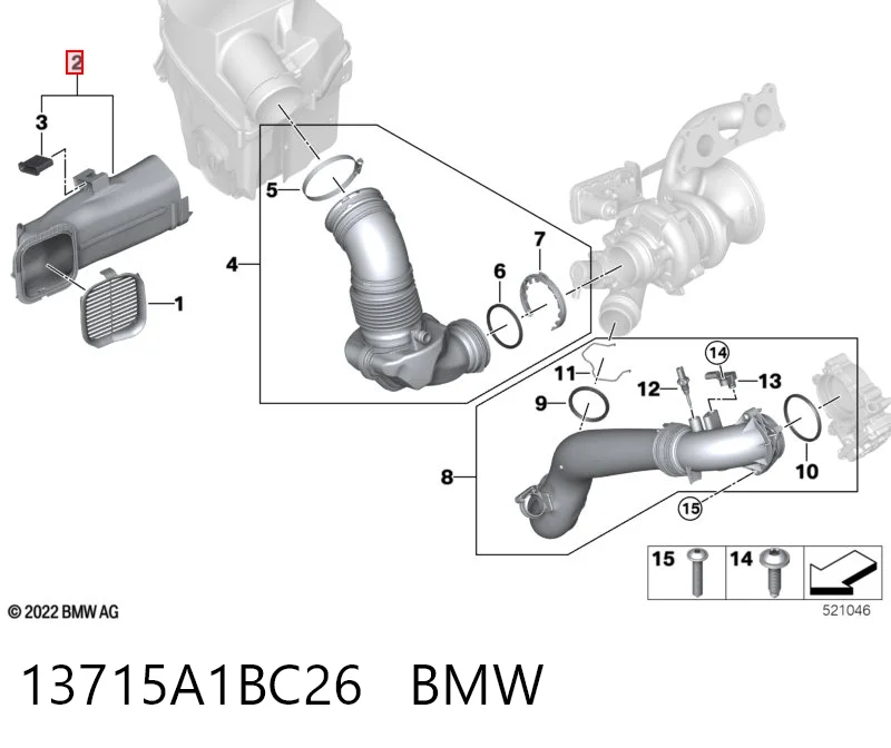 13715A1BC26 BMW 