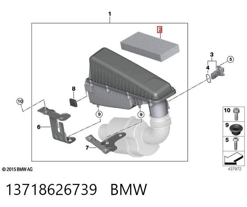 Купить WA10645 WIX Автомобильный фильтр воздуха