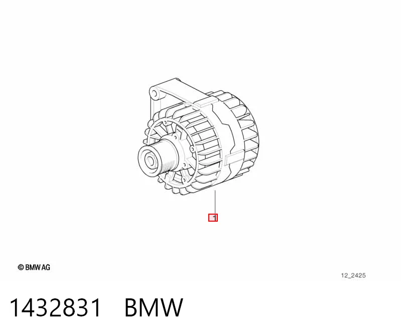 Автомобильный генератор BMW 7 седан (E32) (1986 - 1994) цена, от 88.69 USD