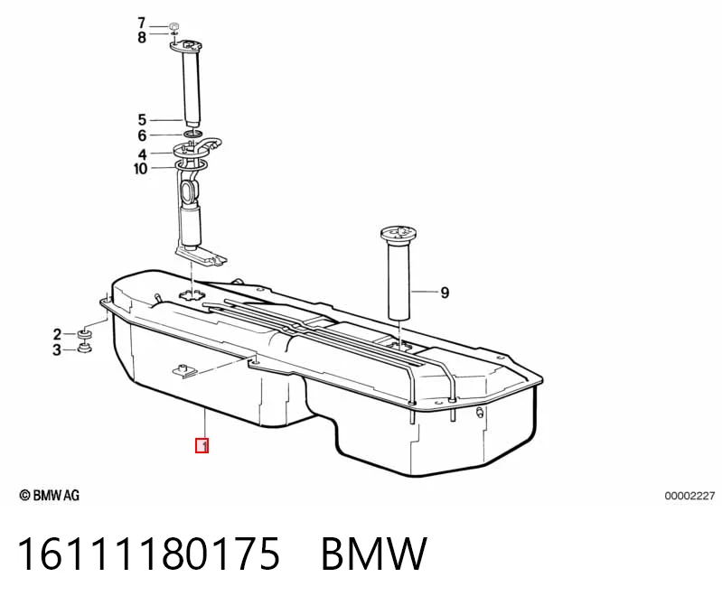 Бензобак BMW 3 седан (E30) (1982 - 1992) цена, от 304.08 USD