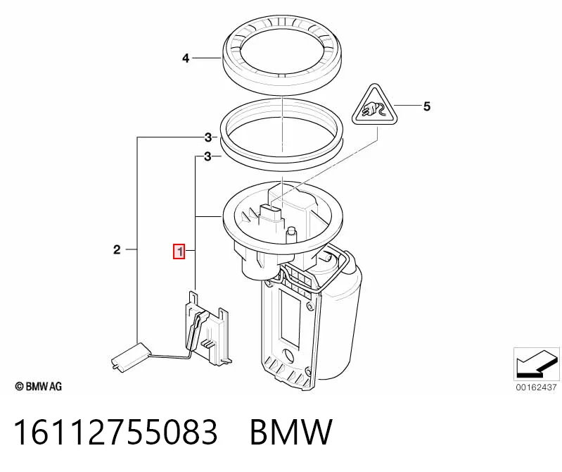 16112755083 BMW Электробензонасос