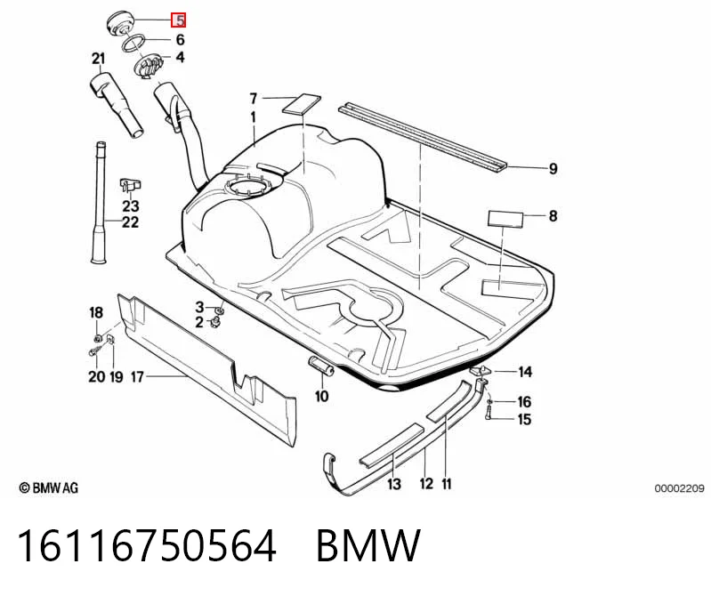 Купить Крышка бензобака Мерседес-бенц Е  W210