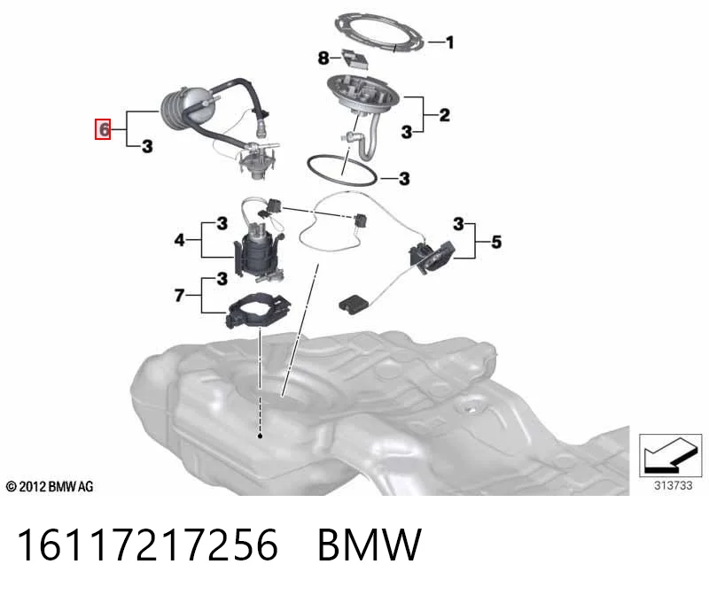 16117217256 BMW 