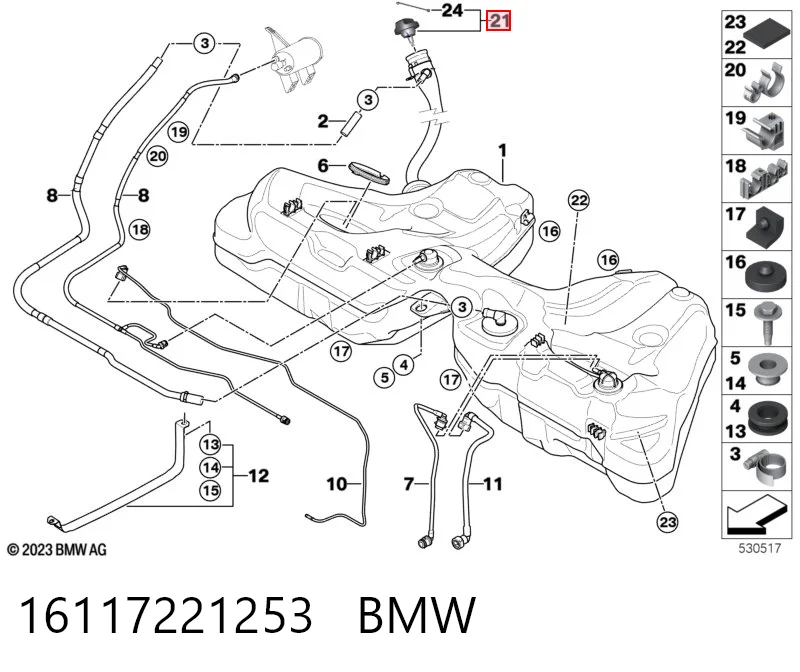 Купить 77300WAA01 Toyota Крышка бензобака