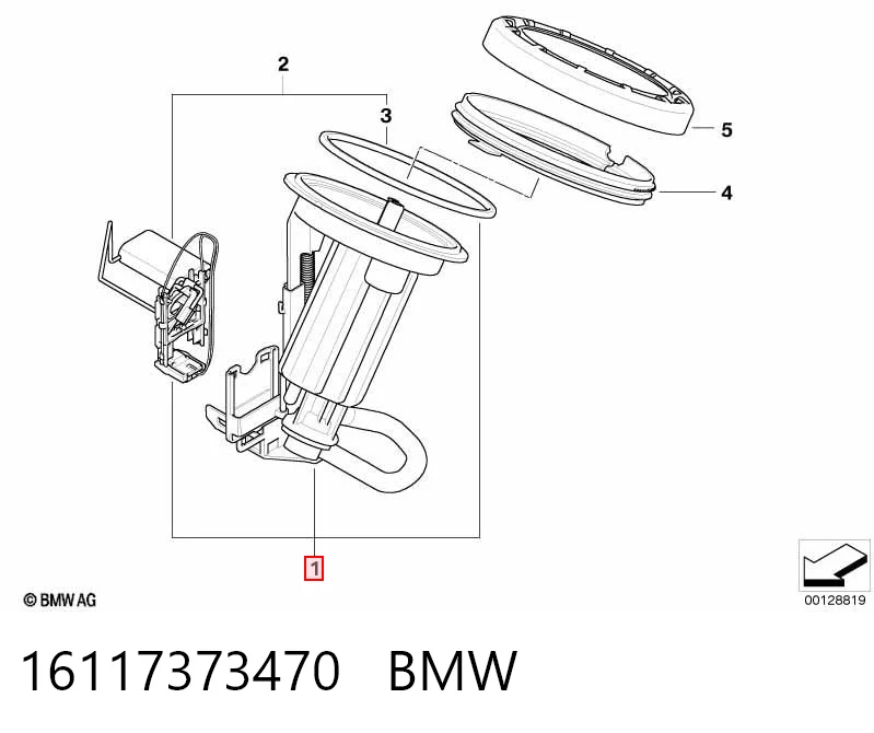 Купить 6765826 BMW Модуль топливного насоса