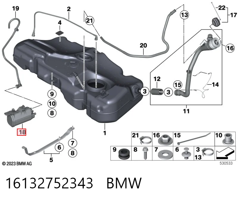 Купить 1609902180 Peugeot/Citroen Фильтр-отстойник топлива грубой очистки