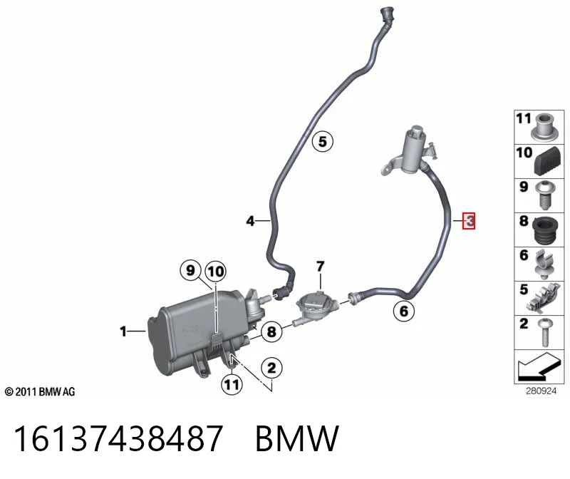  BMW 7270983 цена, от 9.88 USD