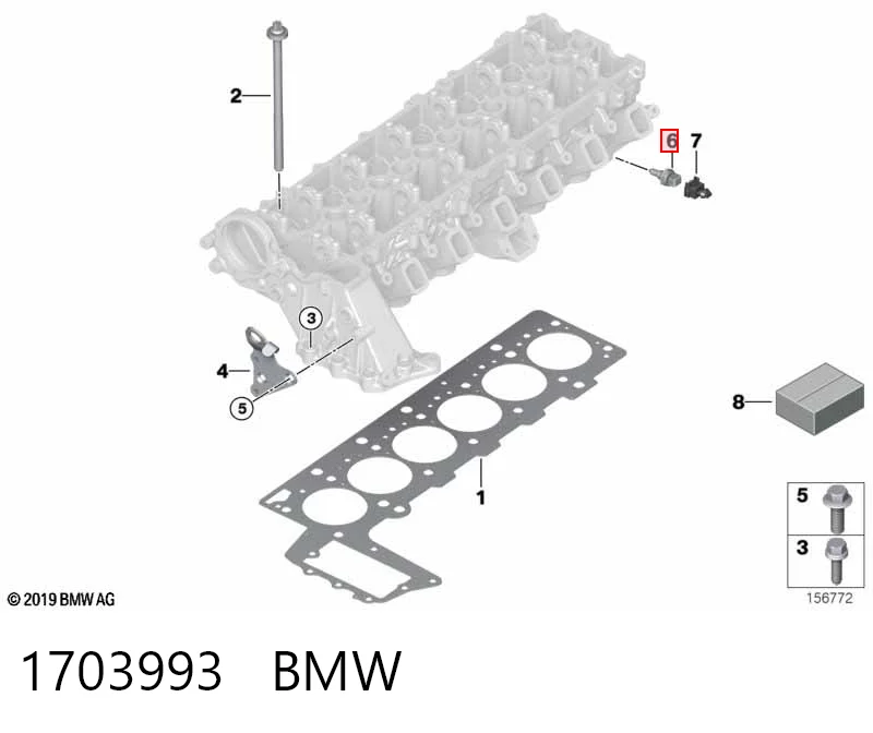 1703993 BMW Термовыключатель