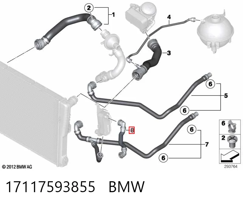 17117593855 BMW 