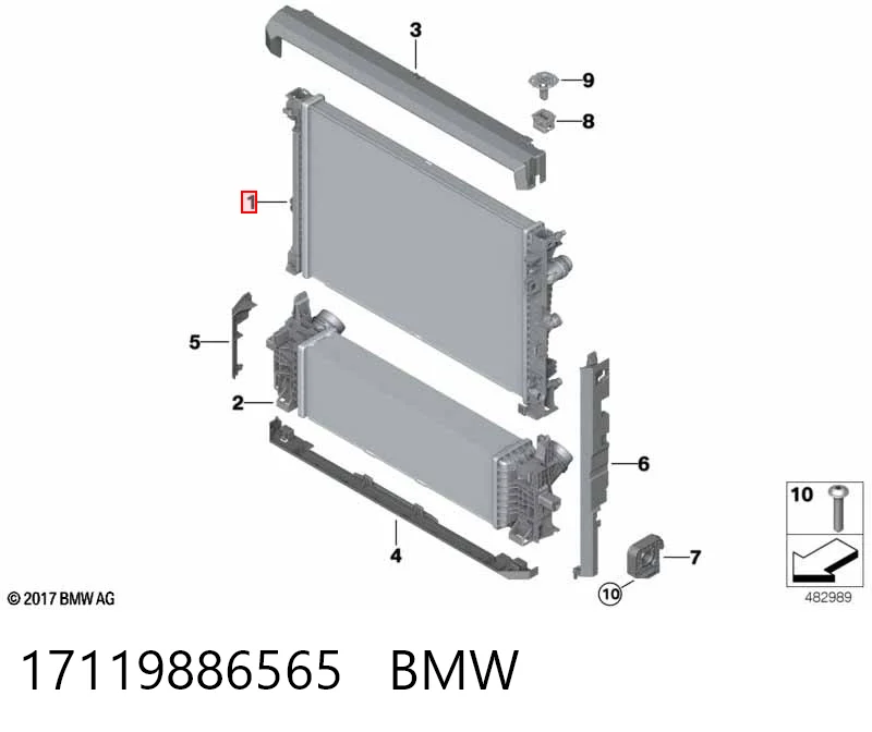 Радиатор охлаждения двигателя Polcar 20T2083 цена, от 164.98 USD