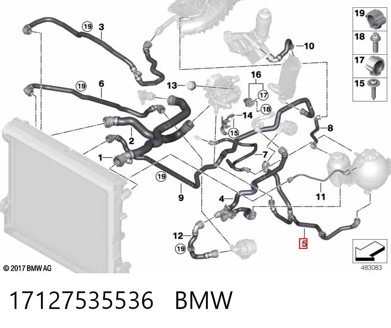 17127535536 BMW 