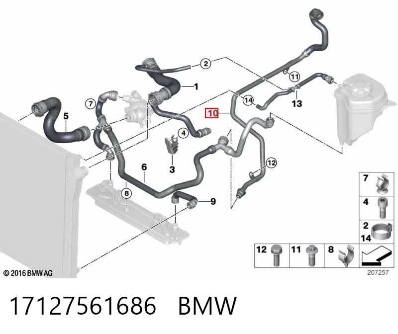 17127561686 BMW 