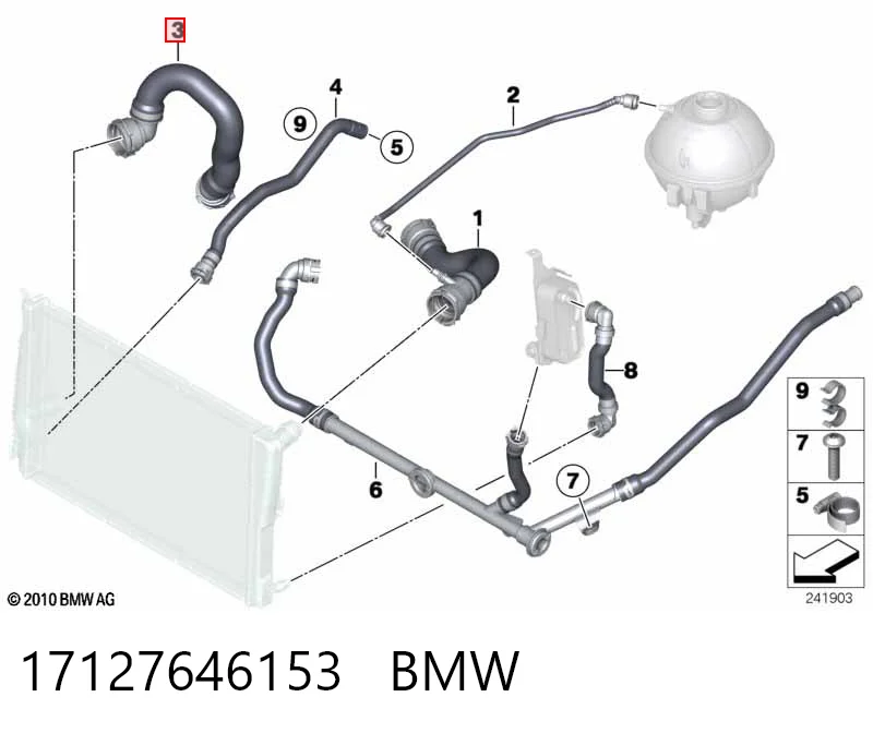 17127646153 BMW 