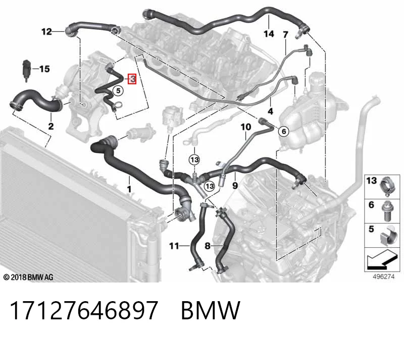 17127646897 BMW 