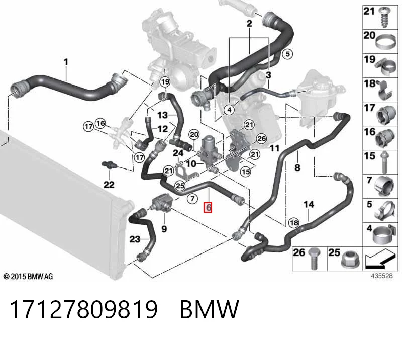 17127809819 BMW 