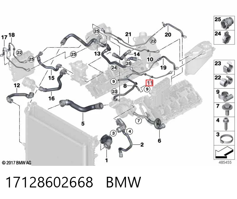 17128602668 BMW 