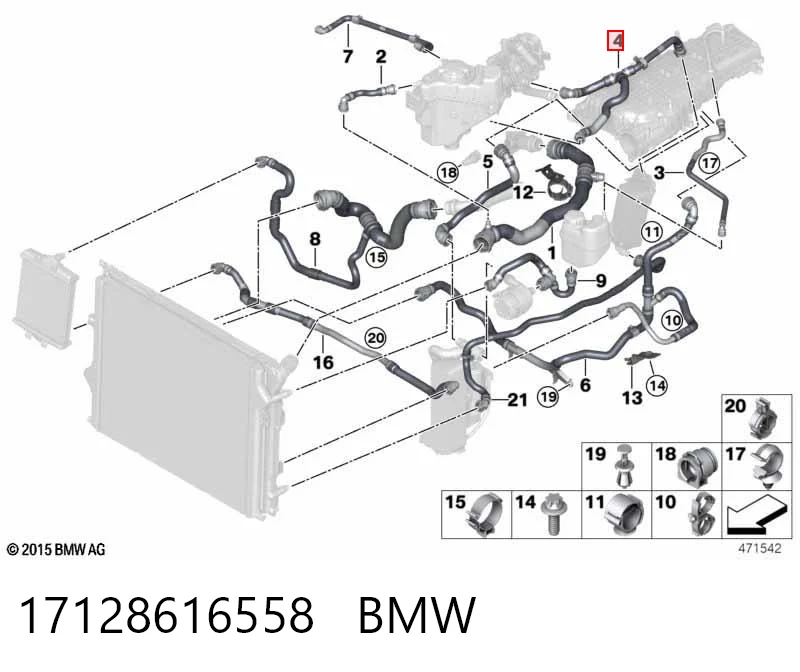 17128616558 BMW 