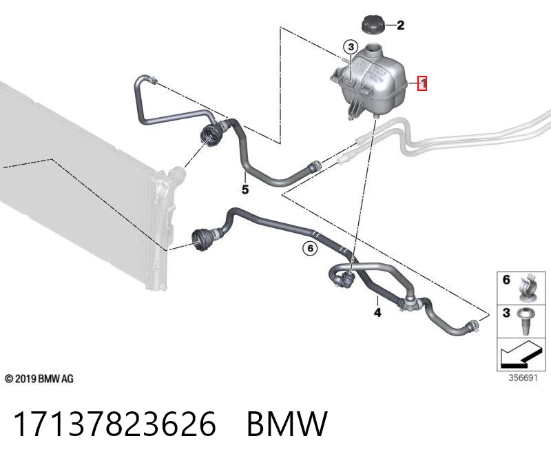  Расширительный бачок Polcar 5103ZB1