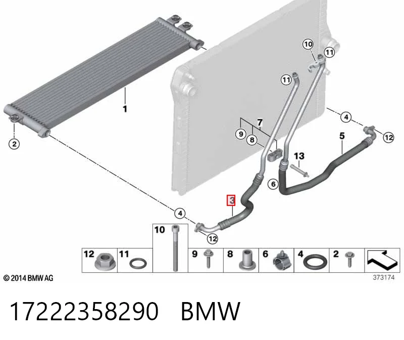 17222358290 BMW 