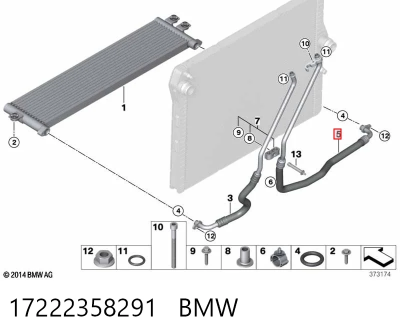 17222358291 BMW 