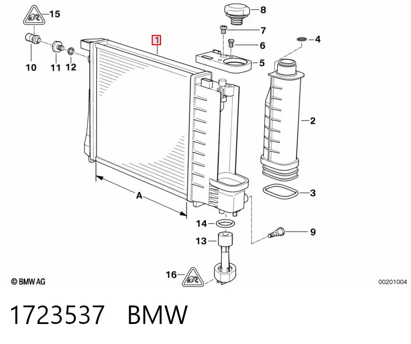 Радиатор охлаждения двигателя VAN Wezel 6002135 цена, от 81.56 USD
