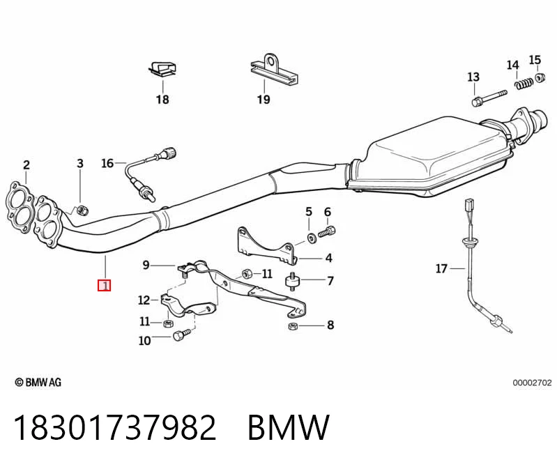 Конвертор-катализатор на BMW 3  E36