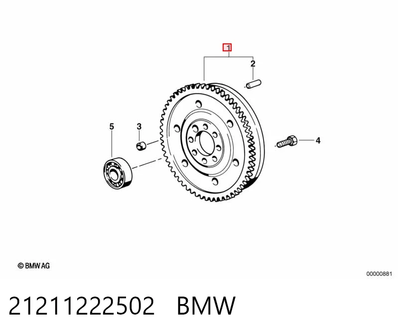  Маховик BMW 3 