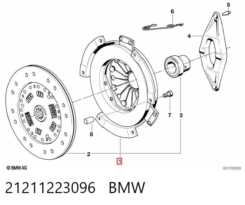  Сцепление BMW 3 
