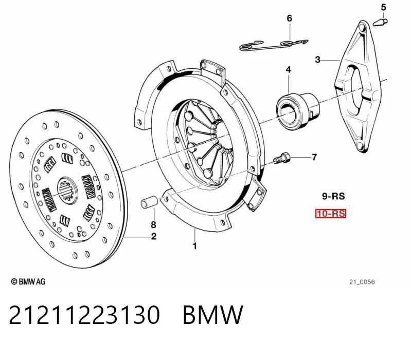Комплект сцепления (3 части) Sachs 3000458001 цена, от 251.82 USD