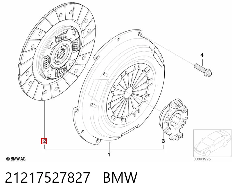 Диск сцепления Mini Cooper хэтчбек (R56) (2005 - 2014) цена, от 93.69 USD
