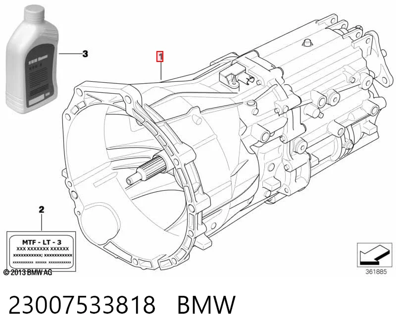 КПП в сборе на BMW X1  E84