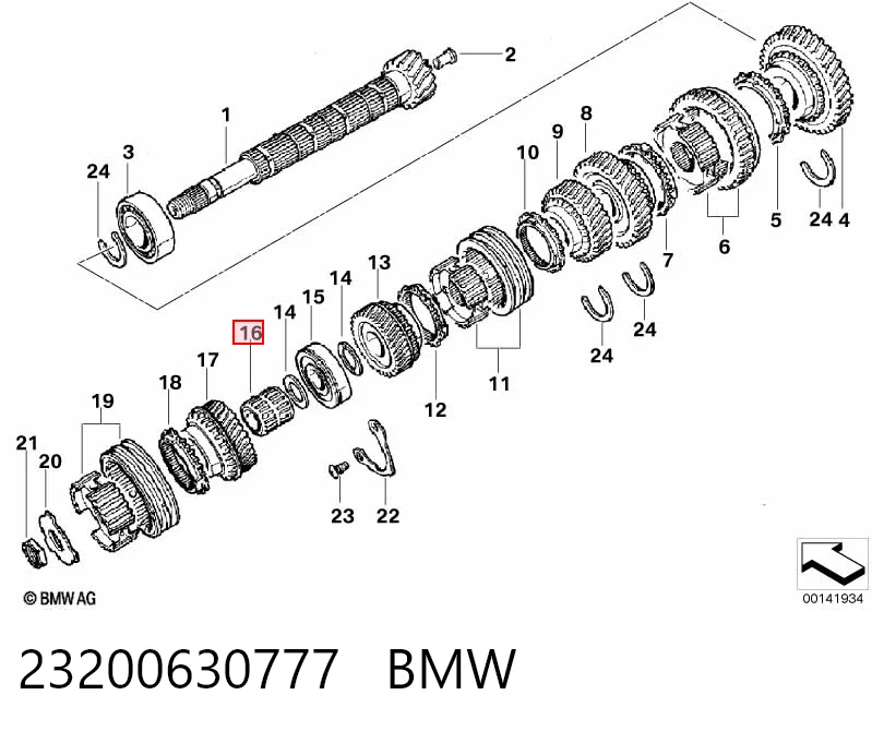 Подшипники коробки передач КПП Peugeot 206 SW универсал (2E, K) (2002 - 2006) цена, от 12.76 USD