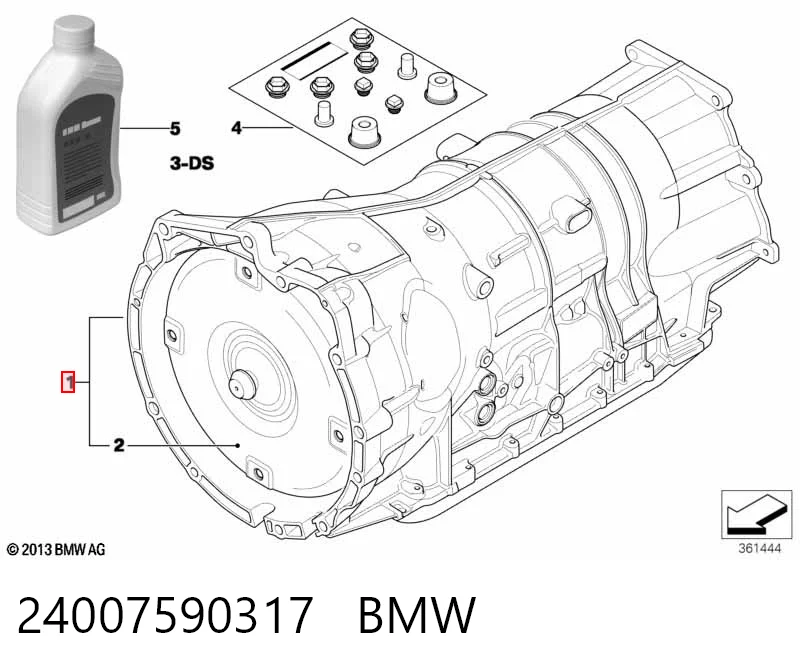 Коробка передач автомат BMW X6 внедорожник (E71) (2008 - 2014) цена, от 633.49 USD