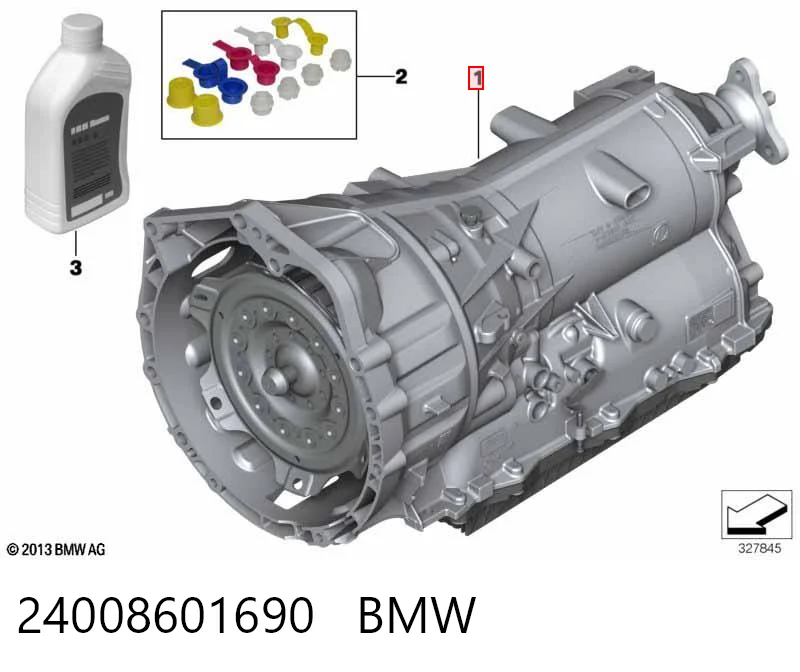 АКПП в сборе (автоматическая коробка передач) BMW 24008601690
