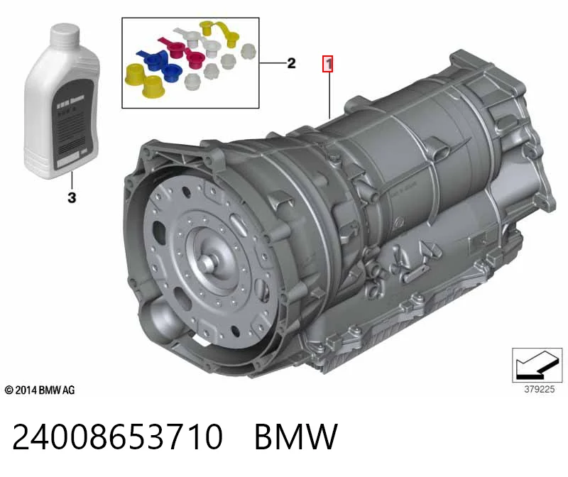Автоматическая коробка передач на BMW X5  F15, F85