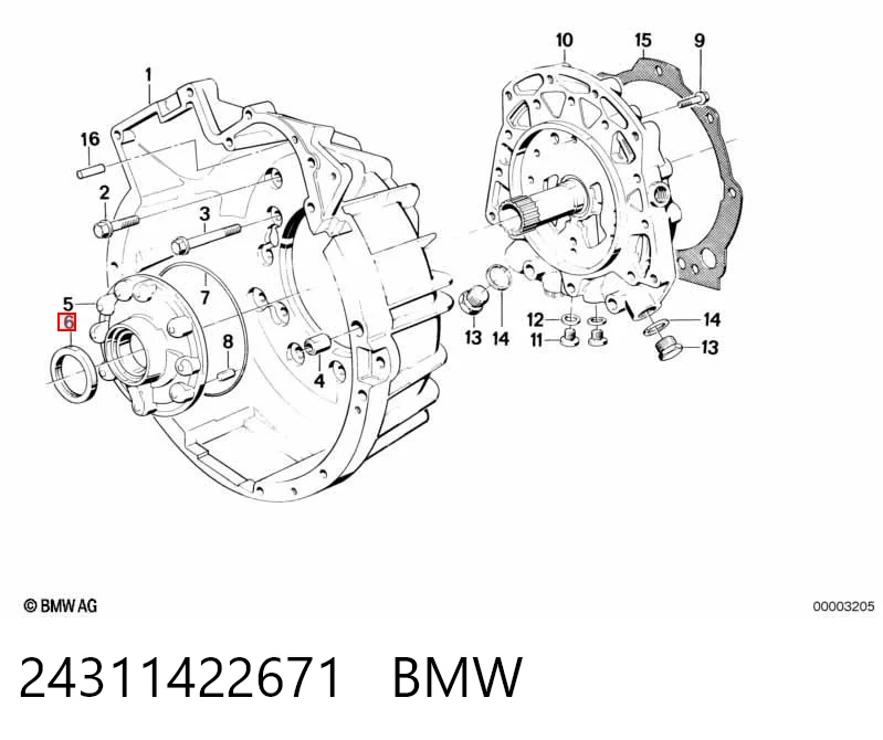 Сальник АКПП/КПП входного вала Volvo 1339524 цена, от 9.52 USD