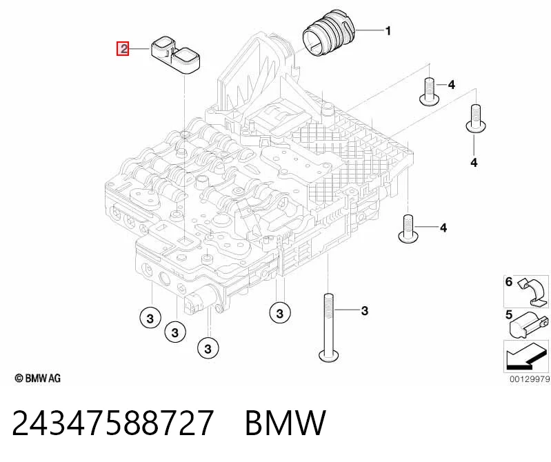24347588727 BMW Прокладка поддона АКПП/МКПП