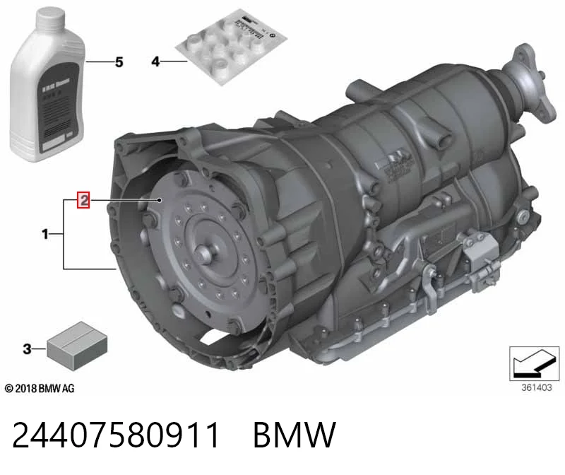 4168024235 ZF Parts Гидротрансформатор автоматической коробки передач