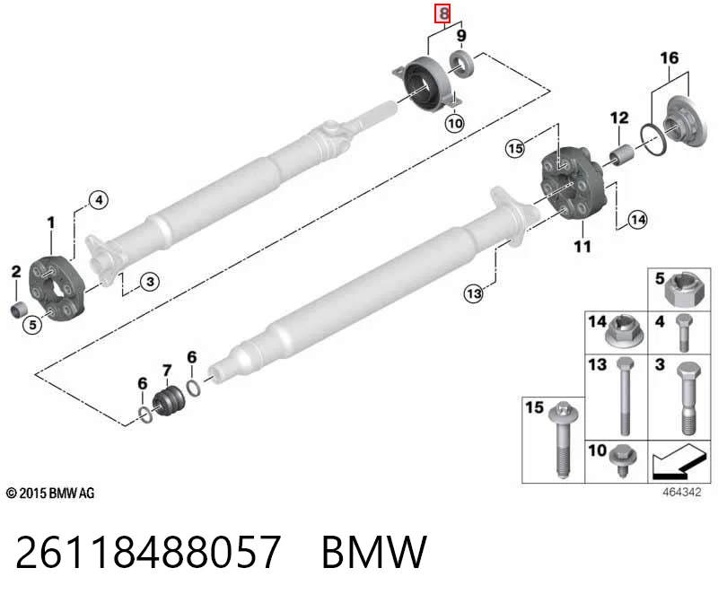 26118488057 BMW 