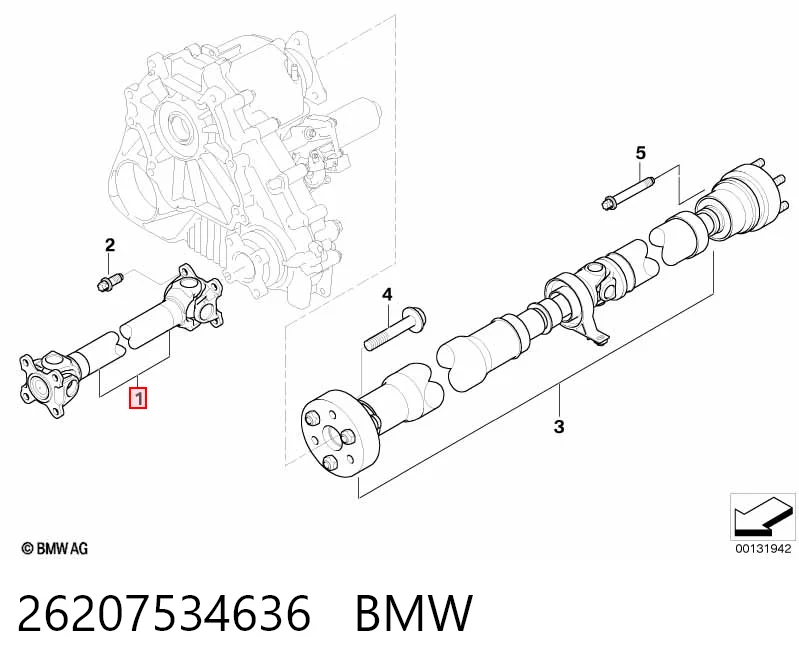 Купить BB3117 Posterparts Вал карданный переднего моста