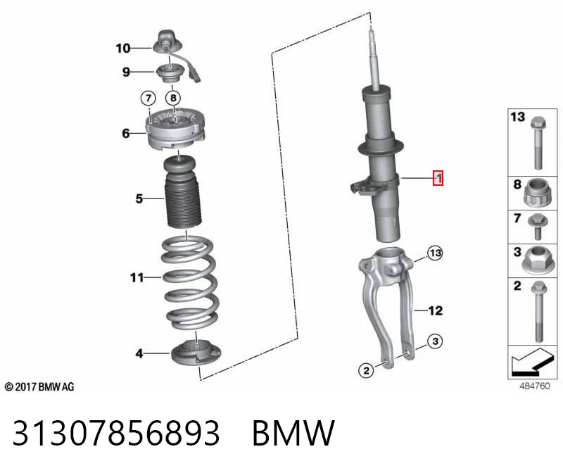 31307856893 BMW 