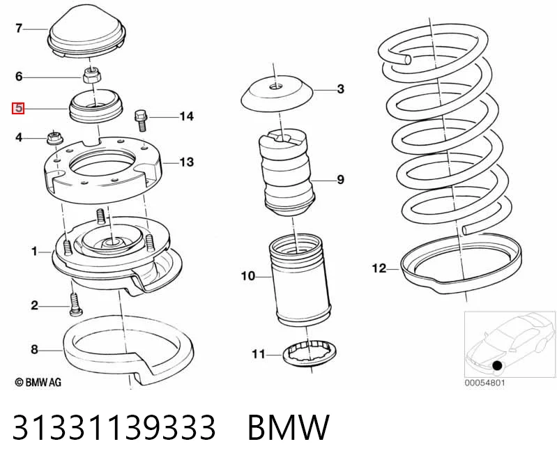 31331139333 BMW