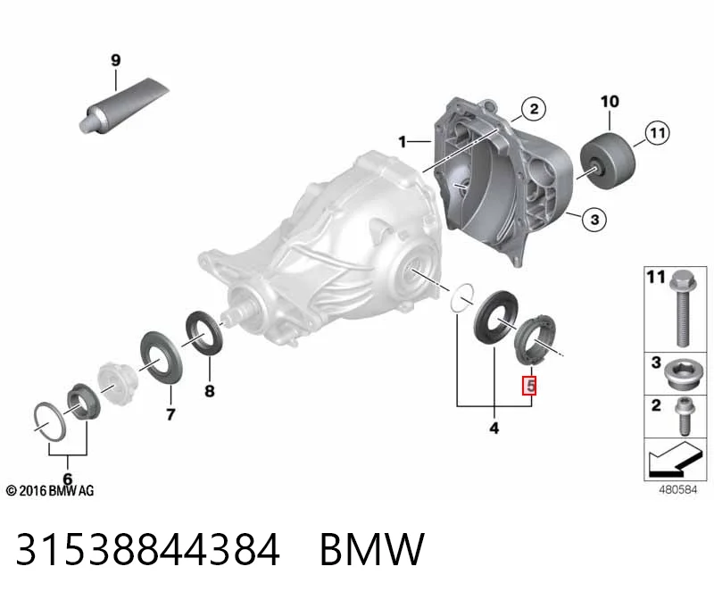 31538844384 BMW 