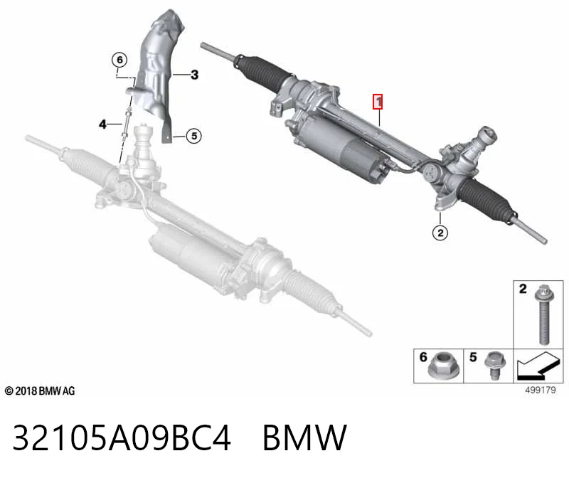 Реечный рулевой механизм MSG Rebuilding BW129R цена, от 1018.29 USD