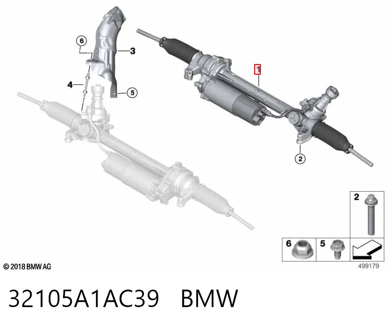 Купить BW129R MSG Rebuilding Рулевая рейка