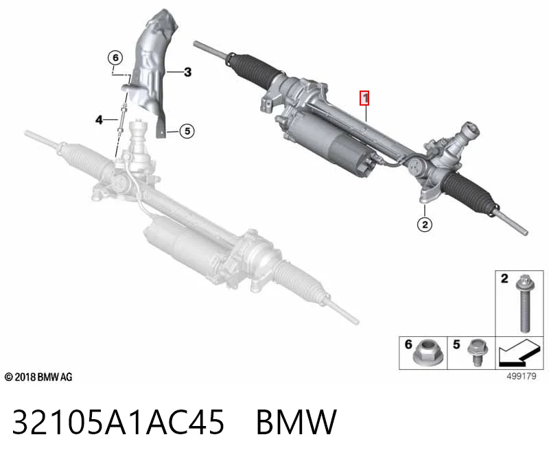 Рулевая рейка BW129R MSG Rebuilding
