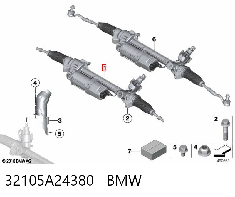 Купить BW408NLA0BLTOU MSG Рулевая рейка