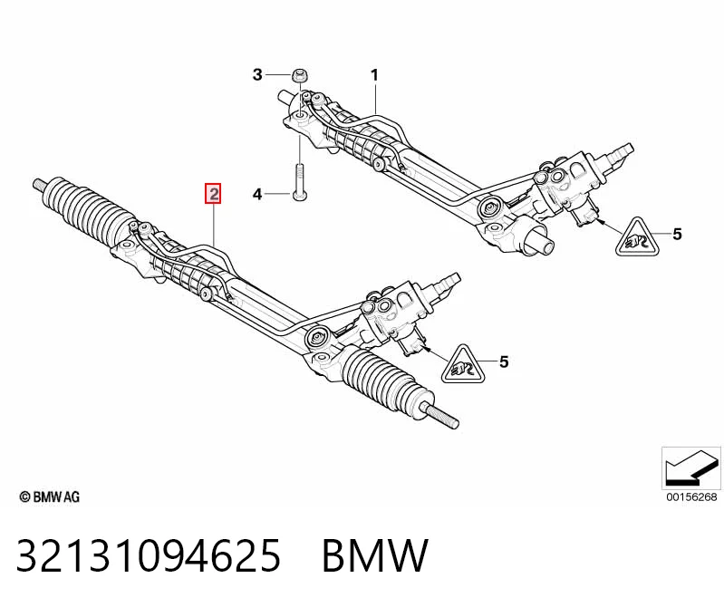 32131094625 BMW Управление рулевое в сборе
